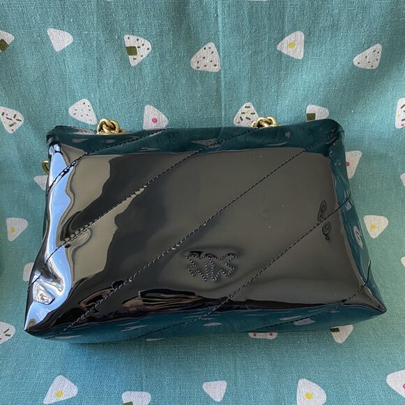 Pinko Black Shoulder Chain Bag - Picture 12 of 14